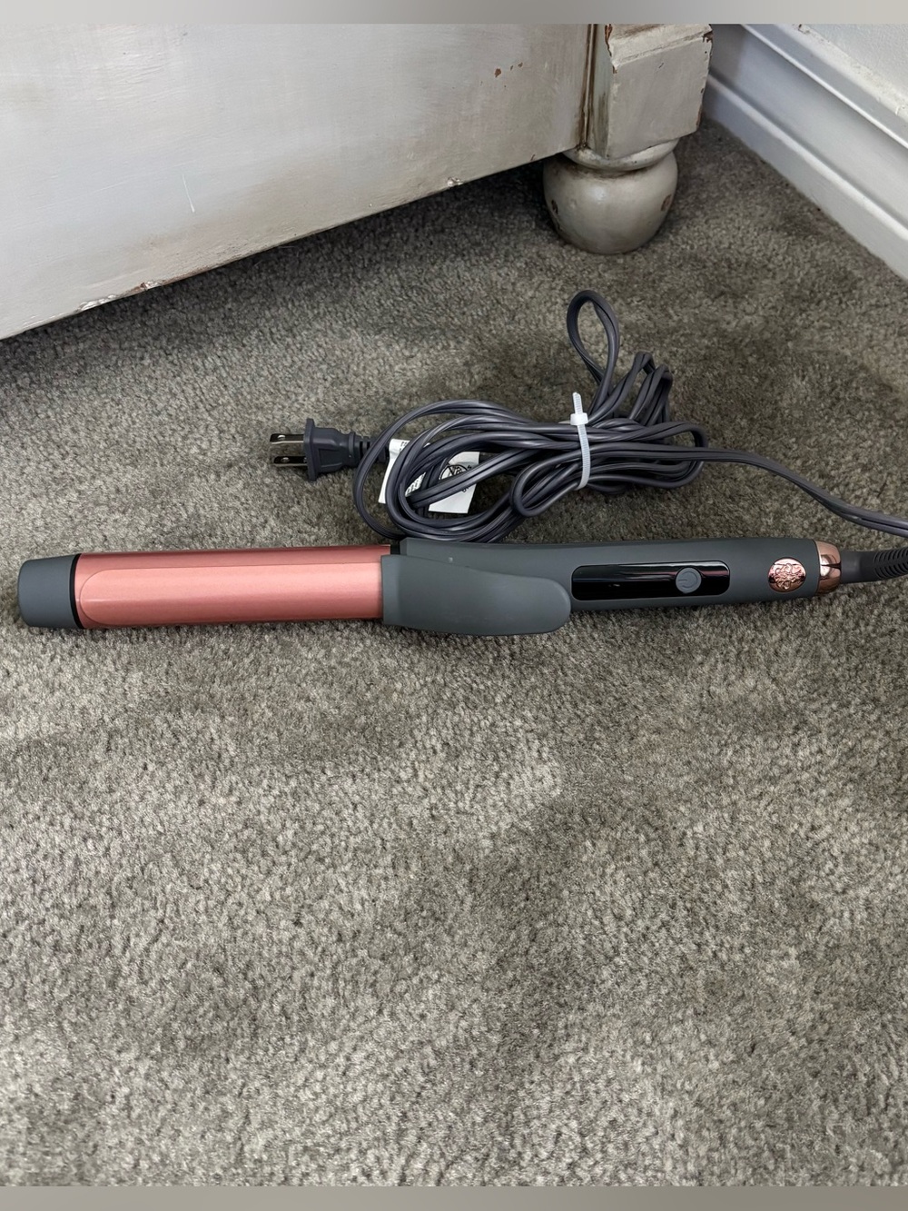 EUC Hairitage Curl Envy Hair Curling Iron 1 1/4 Inch Ceramic Tourmaline Curling